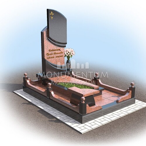 Пам'ятники 3D комплекси 3D19005 фото