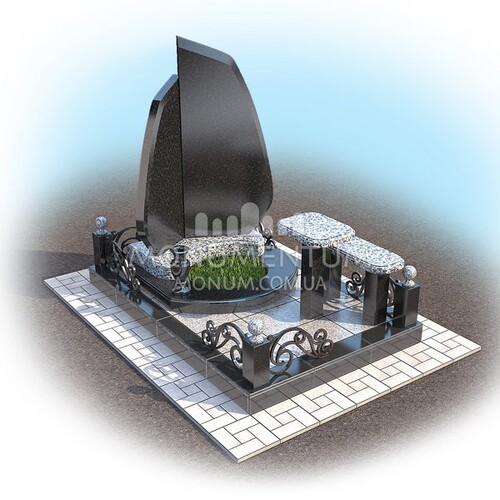 Пам'ятники 3D комплекси 3D19016 фото