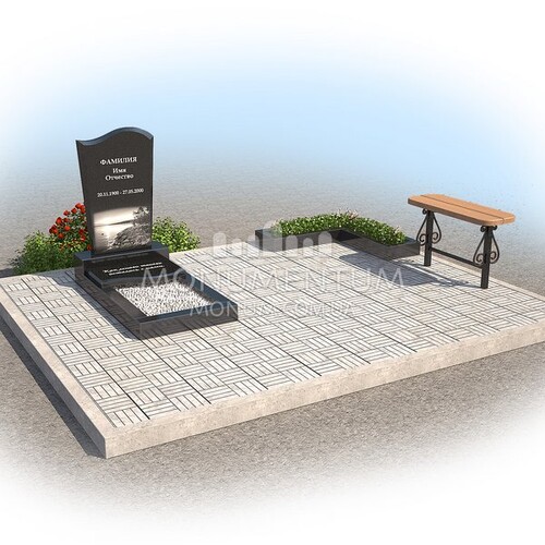 Памятники 3D комплексы 3D19086 фото