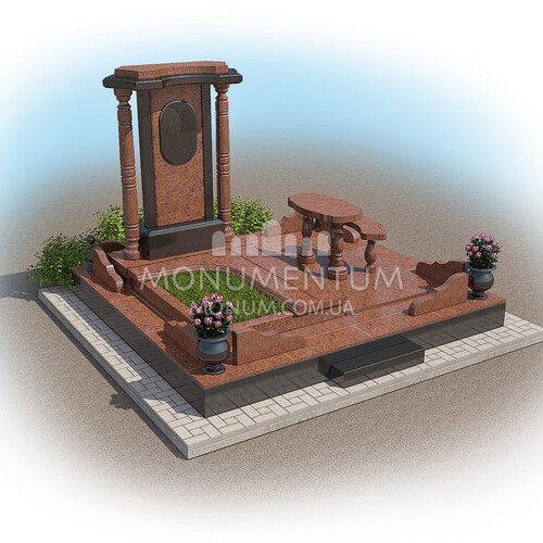 Памятники 3D комплексы 3D19097 фото