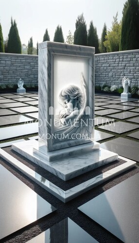 Пам'ятники Пам'ятники з мармуру MR00040 фото