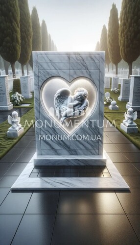 Пам'ятники Пам'ятники з мармуру MR00043 фото