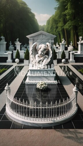 Пам'ятники Пам'ятники з мармуру MR00056 фото