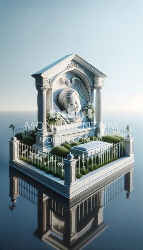 Пам'ятники Пам'ятники з мармуру MR00060 фото