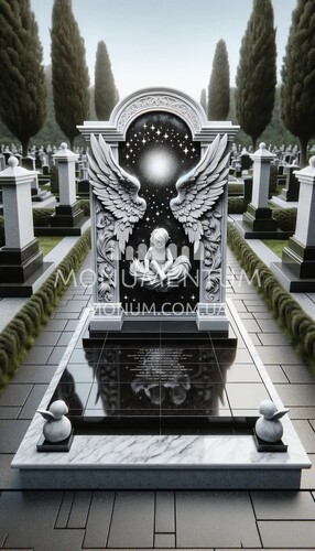 Памятники Ангелы ANG00020 фото
