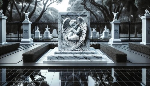 Памятники Ангелы ANG00034 фото