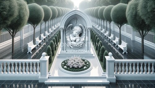 Памятники Ангелы ANG00041 фото