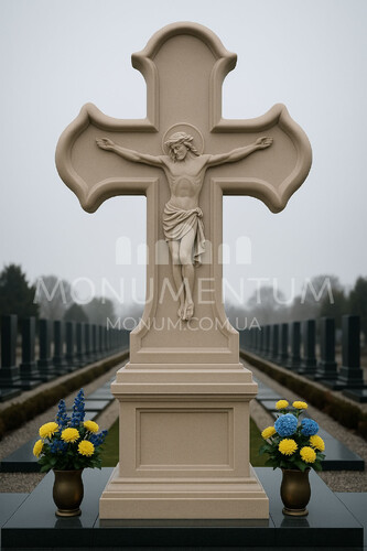 Пам'ятники З хрестом від дизайнера KRD26012 фото