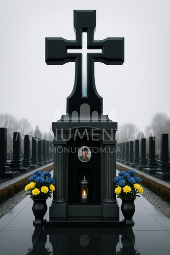 Пам'ятники З хрестом від дизайнера KRD26020 фото