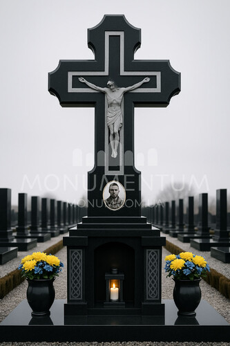 Пам'ятники З хрестом від дизайнера KRD26021 фото