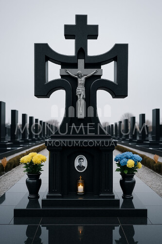Пам'ятники З хрестом від дизайнера KRD26022 фото