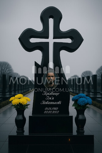 Памятники С крестом от дизайнера KRD26033 фото