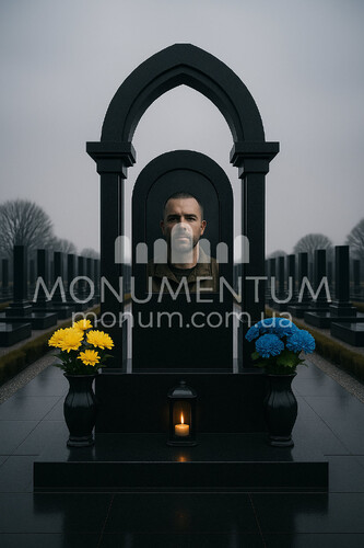 Памятники Памятники для военных с аркой VAR2607 фото