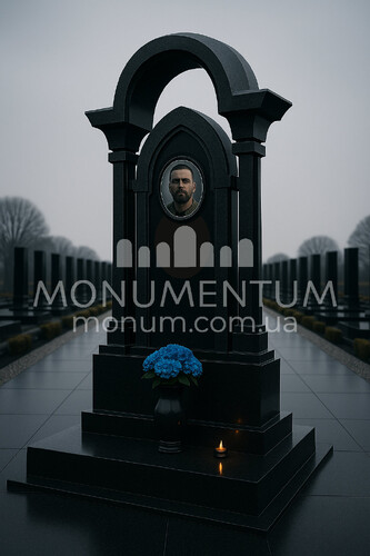 Памятники Памятники для военных с аркой VAR2608 фото