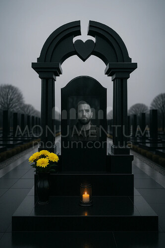 Памятники Памятники для военных с аркой VAR26017 фото