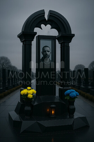 Памятники Памятники для военных с аркой VAR26022 фото