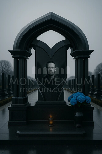 Памятники Памятники для военных с аркой VAR26025 фото