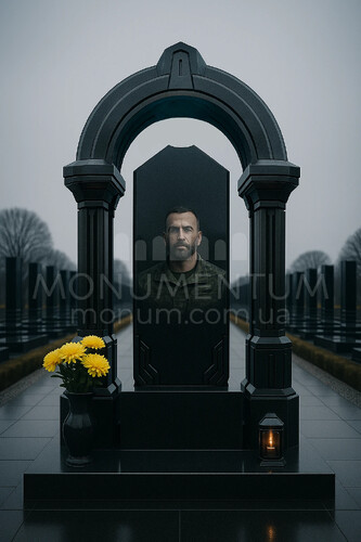 Памятники Памятники для военных с аркой VAR26026 фото