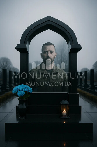 Памятники Памятники для военных с аркой VAR2602 фото