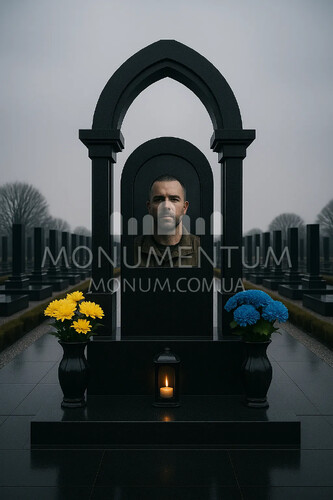 Памятники Памятники для военных с аркой VAR2607 фото