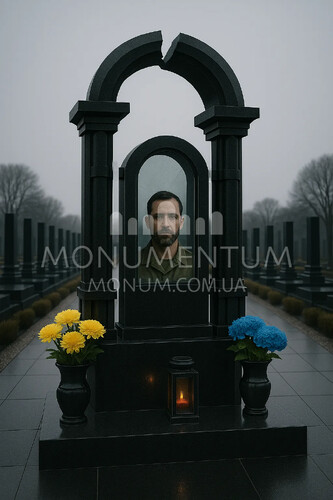 Пам'ятники Пам'ятники для військових з акрою VAR26014 фото