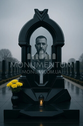 Пам'ятники Пам'ятники для військових з акрою VAR26021 фото