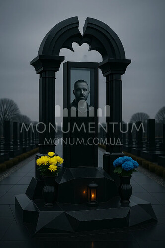 Пам'ятники Пам'ятники для військових з акрою VAR26022 фото