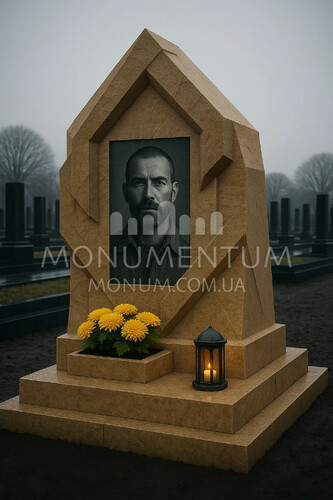 Пам'ятники Пам'ятники для військових з акрою VAR26037 фото