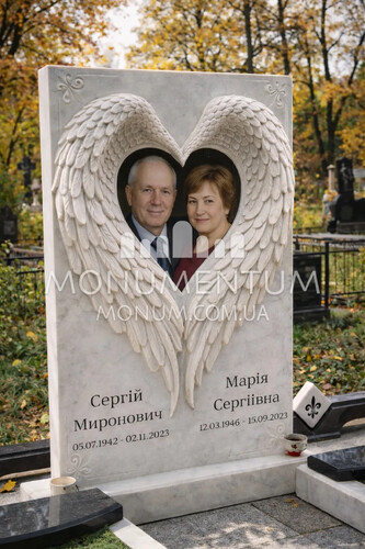 Пам'ятники Фото пам'ятників з мармуру nMR26027 фото