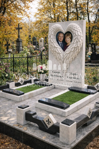 Пам'ятники Фото пам'ятників з мармуру nMR26028 фото