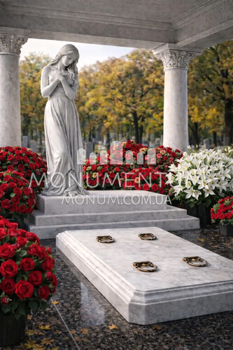 Пам'ятники Фото пам'ятників з мармуру nMR26035 фото