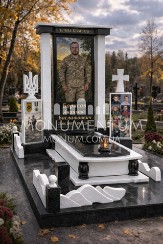 Пам'ятники Фото одинарних памятников nOD26018 фото