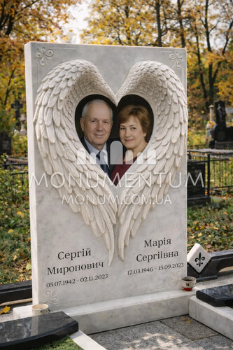 Пам'ятники Фото одинарних памятников nOD26023 фото