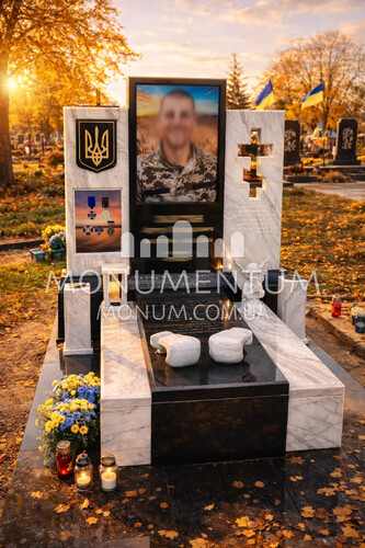 Пам'ятники Фото одинарних памятников nOD26046 фото