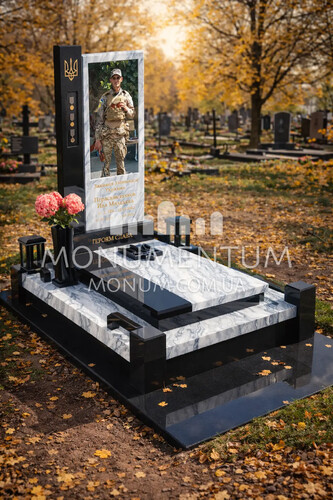 Пам'ятники Фото одинарних памятников nOD26053 фото