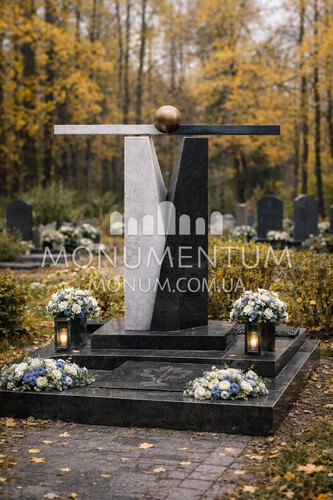 Пам'ятники Фото одинарних памятников nOD26076 фото