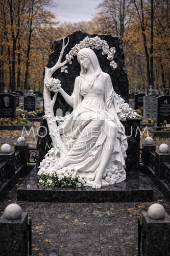 Пам'ятники Фото одинарних памятников nOD26078 фото