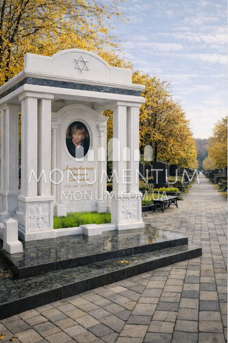 Памятники Фото памятников с колоннами/крышами/арками nKOL26011 фото