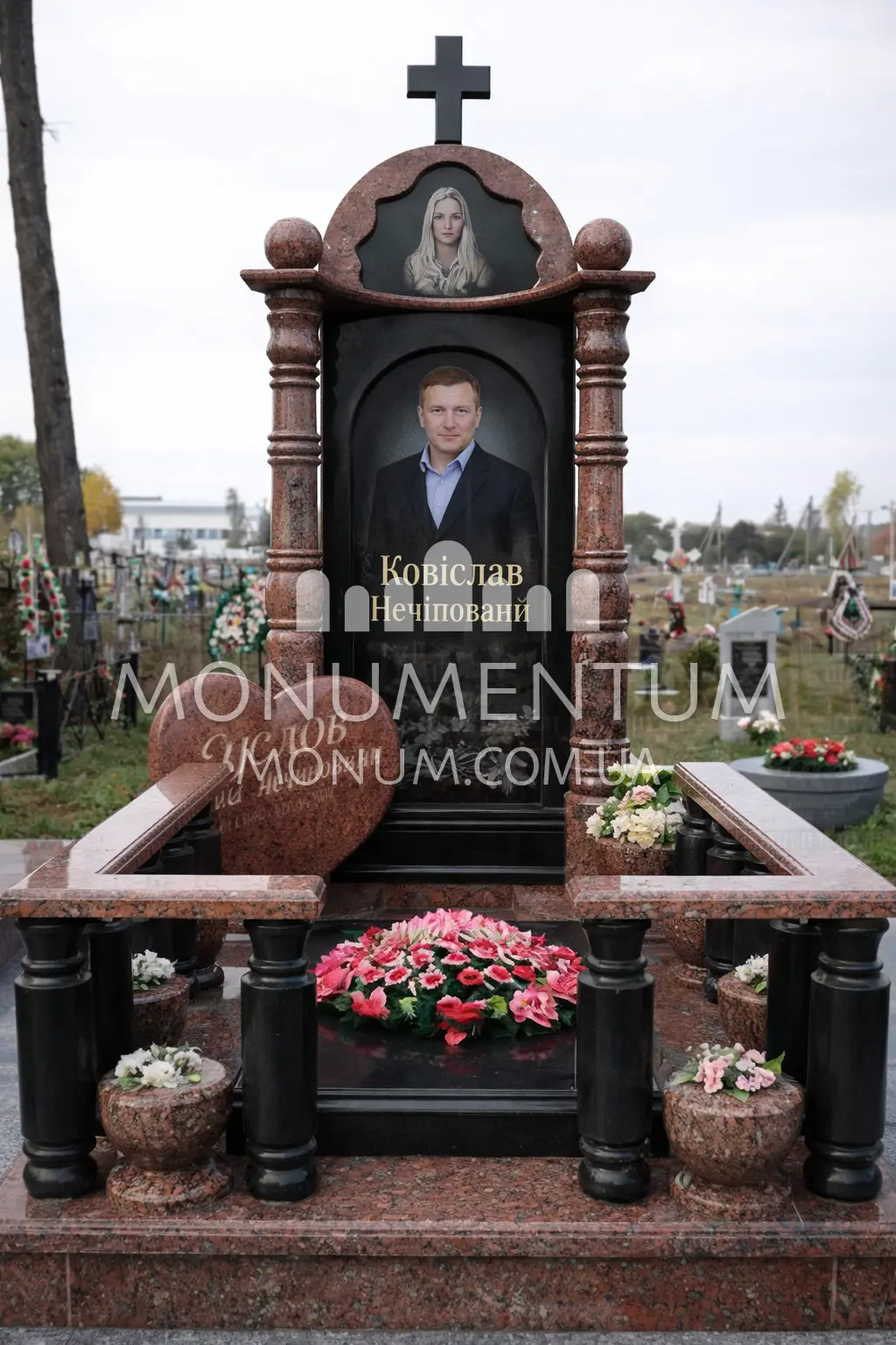 Фото одинарних памятников