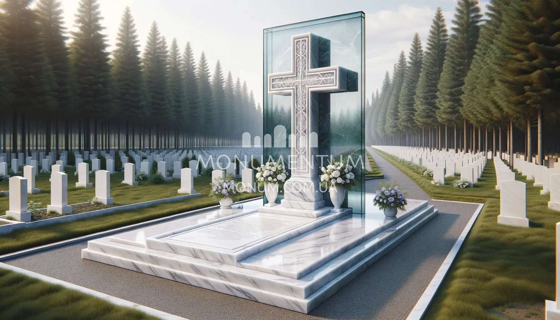 Хрести з мармуру